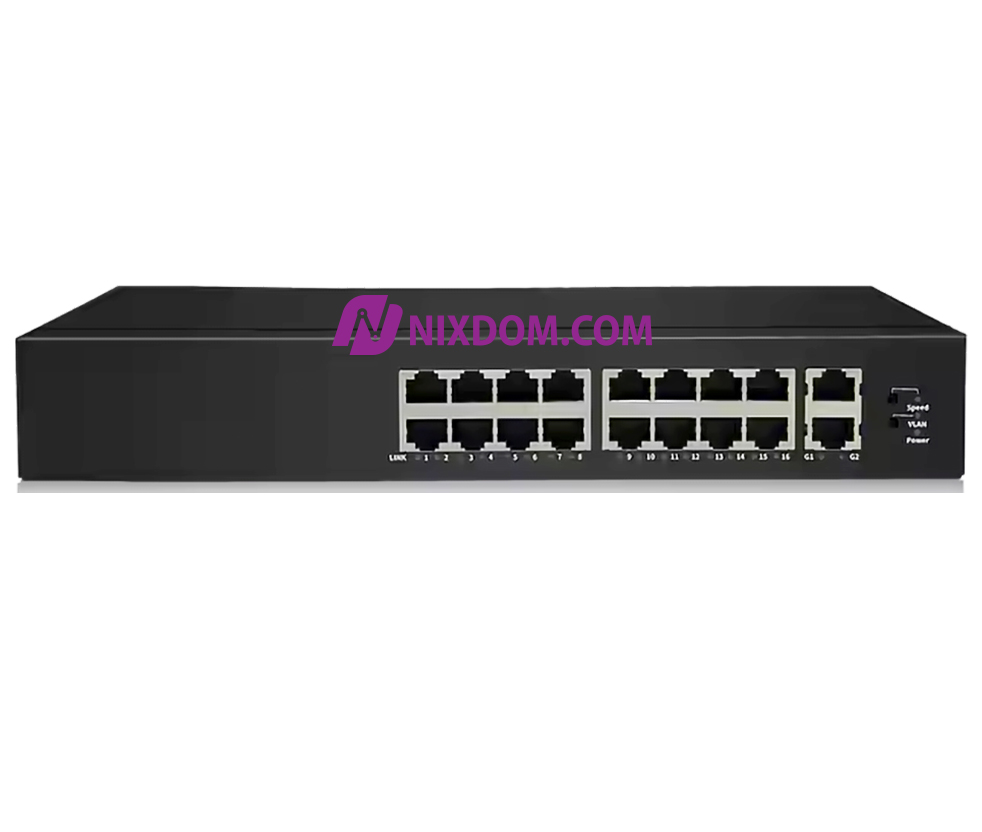 Gigabit Switch POE 16+2
