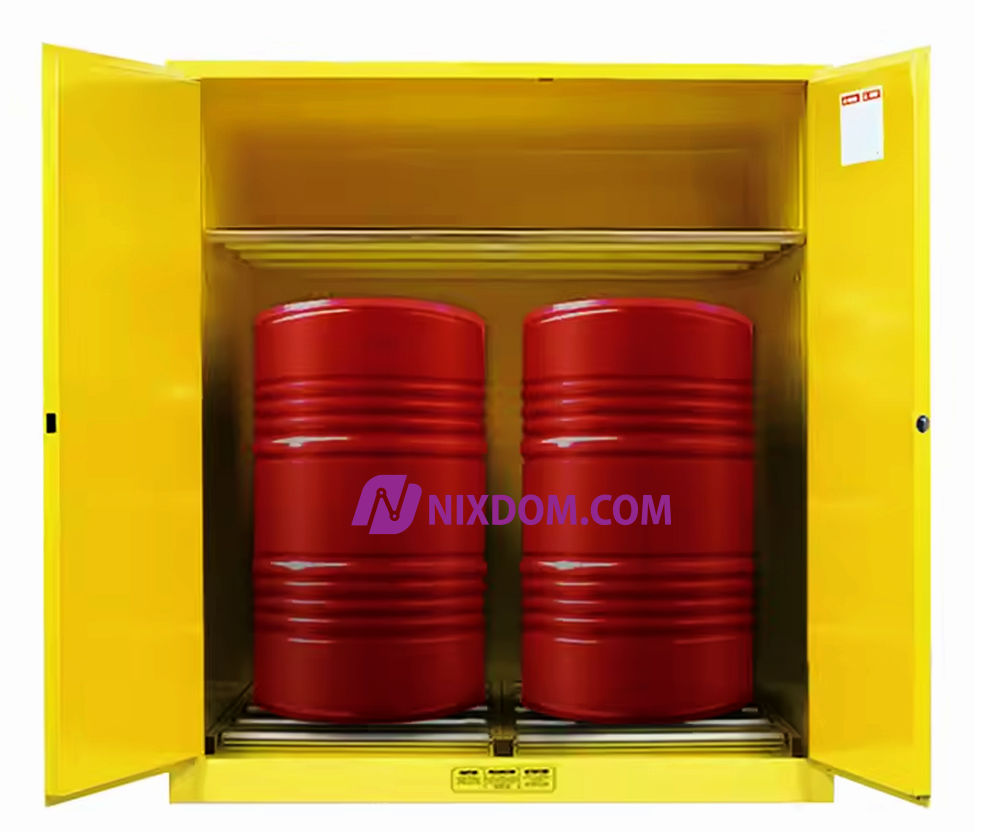 Double Drum Storage Cabinet