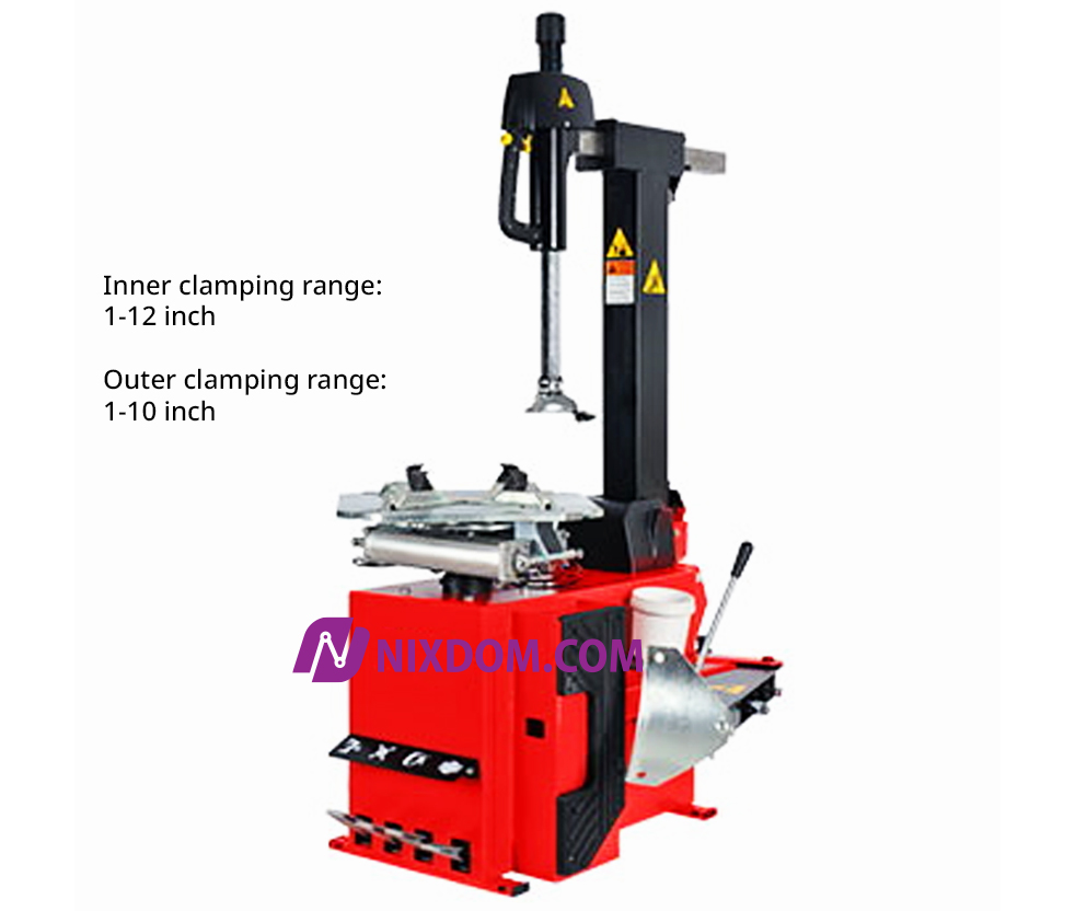 Tilt-Back Tire Changer