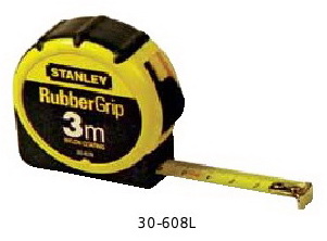 STANLEY Rubbergrip Tape Rule 30-608L