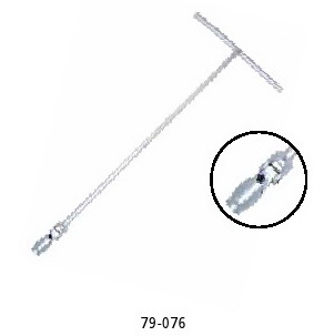 STANLEY T-handle Flex Head 6 Point Sockets 79-076