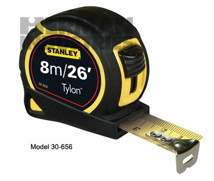Stanley 30-656 8M/26Ft Tape Measure with 25mm Blade