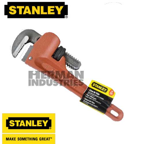 STANLEY Heavy Duty Pipe Wrench 18"