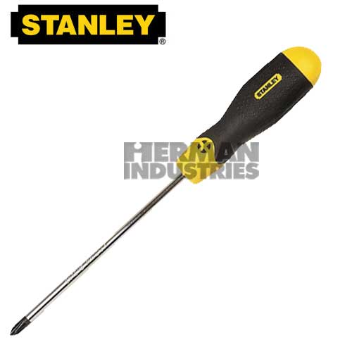 STANLEY Screwdriver Cushion Grip Phillips® #1x150mm Model 65-164-2-23