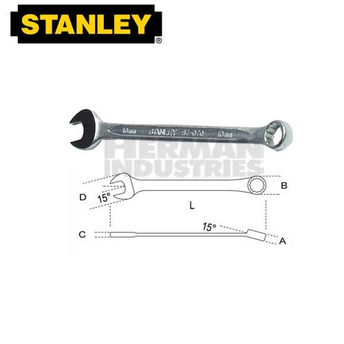 STANLEY Wrench Combination Slimline 10 mm