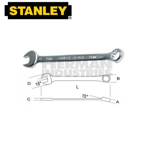 STANLEY Wrench Combination Slimline 14 mm